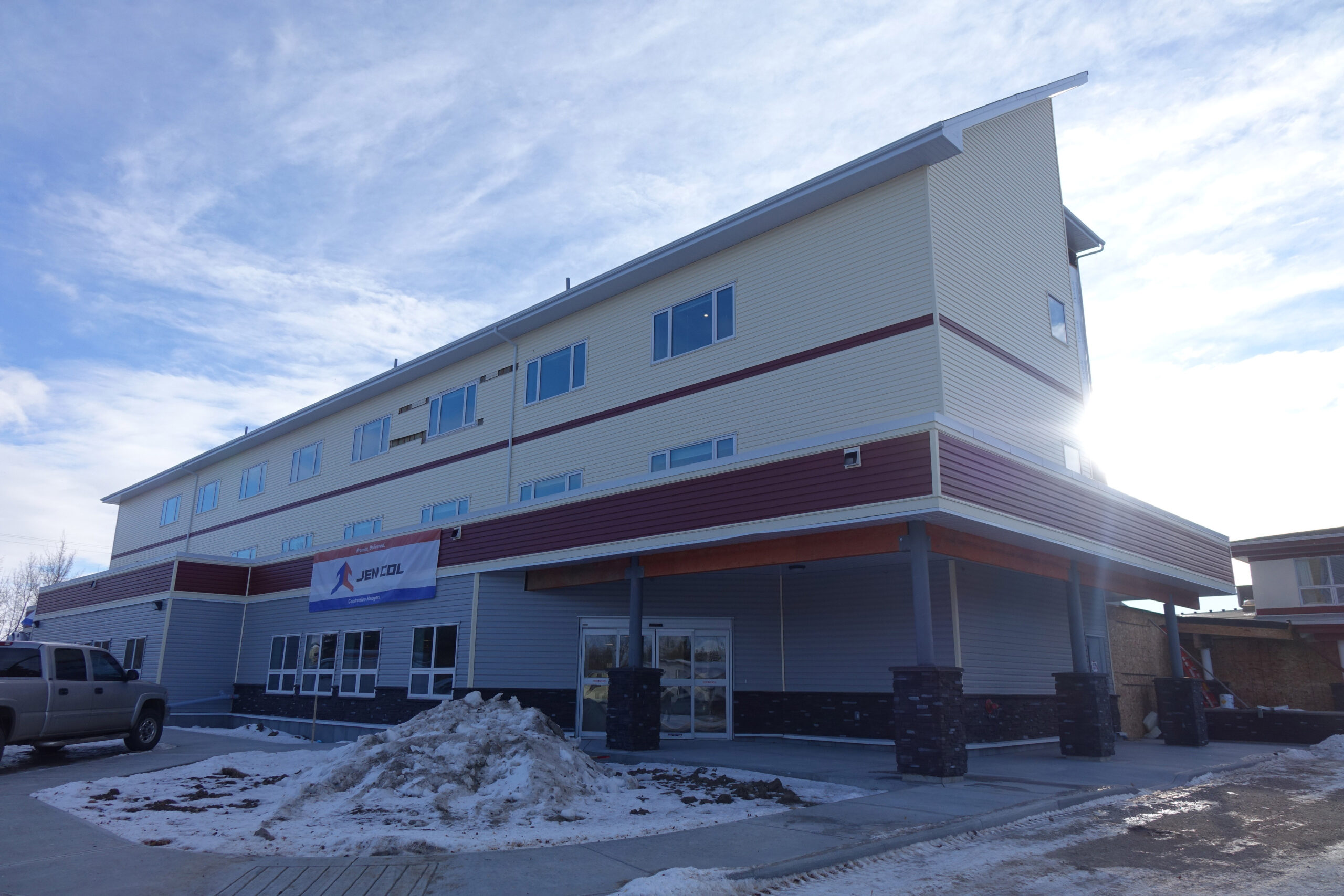 Hillcrest Lodge assisted living facility Barrhead, Alberta - Exterior