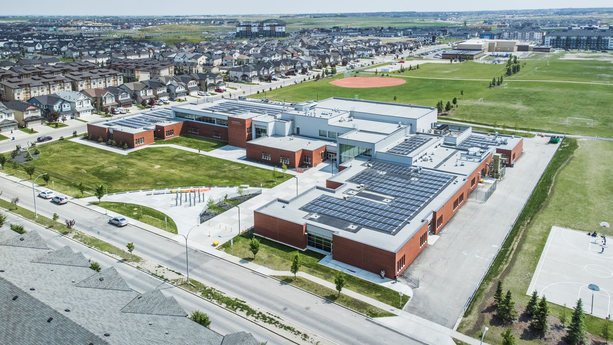 Prairie Sky School Exterior