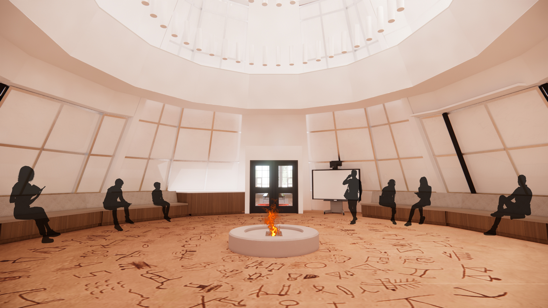 Piikani School Rendering