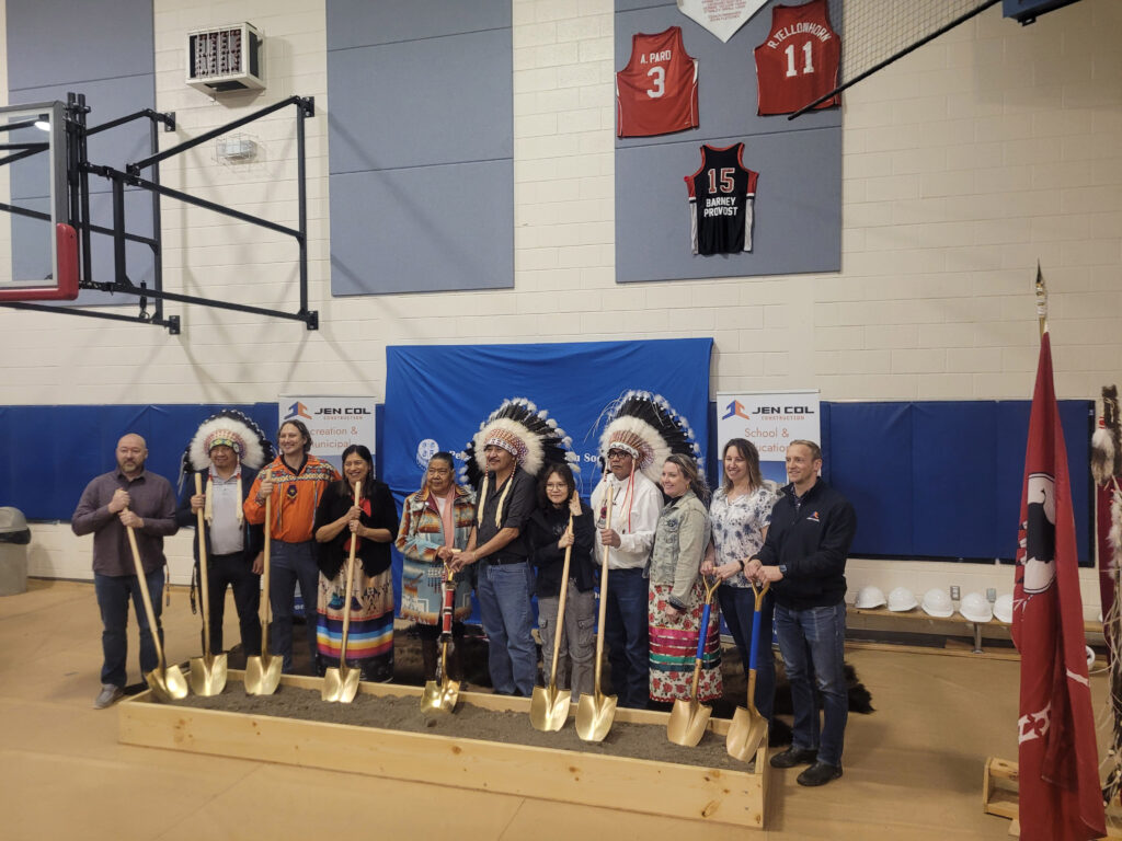 Piikani Nation School Ground Blessing Ceremony